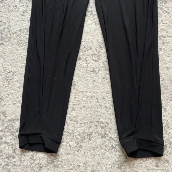 Joseph Ribkoff black joggers pull on pants stretchy dressy 6 - Picture 7 of 11
